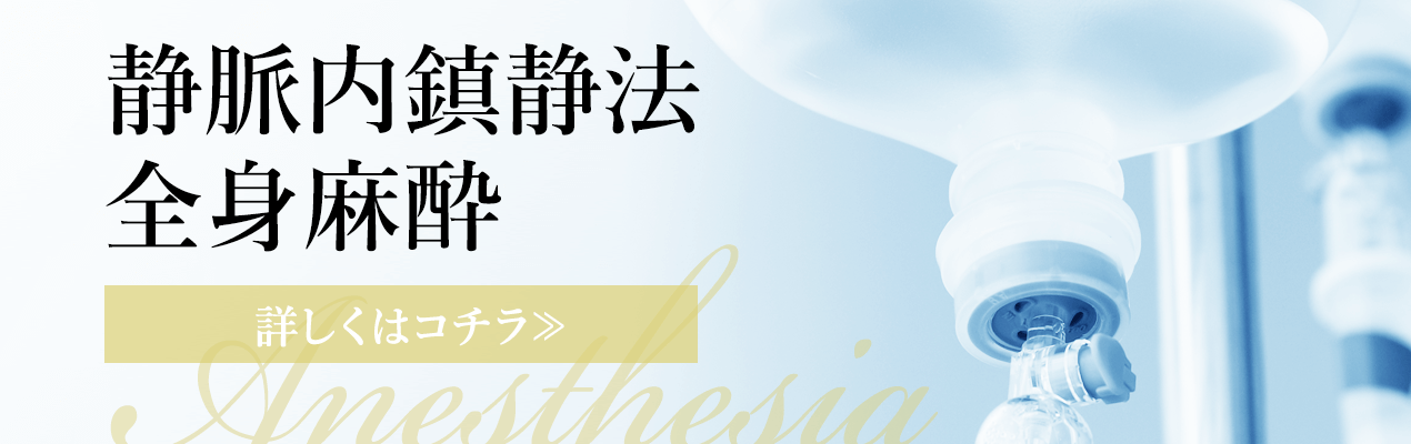 静脈内鎮静法・全身麻酔